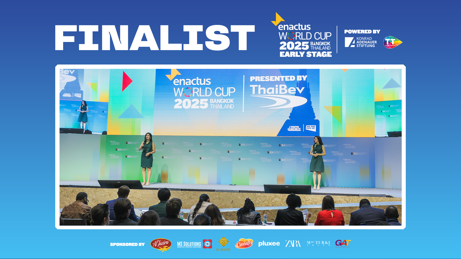 Enactus Tunisia dans le top 4 mondial de la EWC 2025