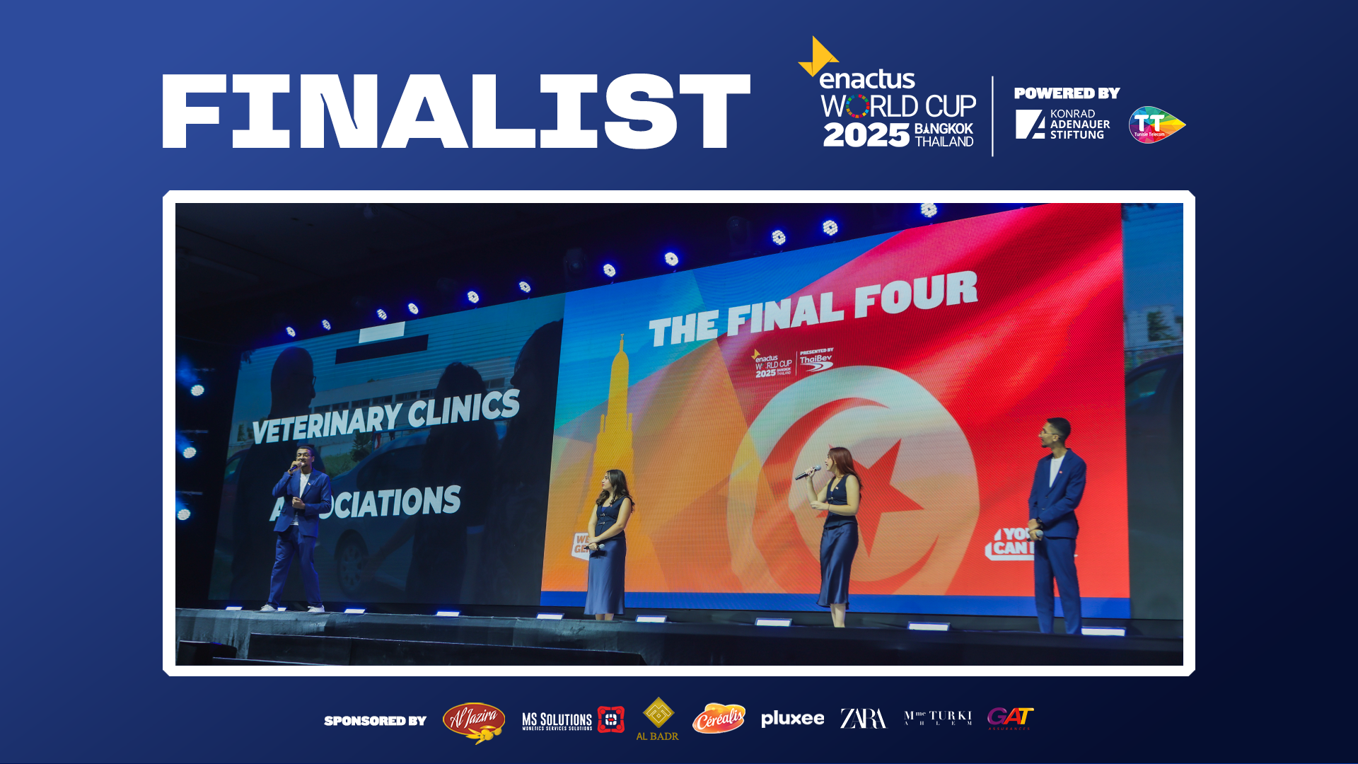 Enactus Tunisia N°1 mondial dans l’entrepreneuriat social